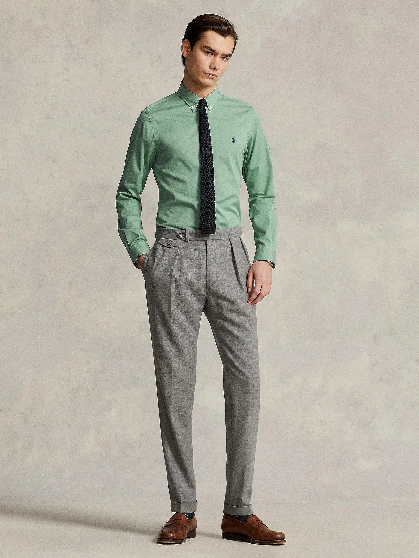 POLO RALPH LAUREN | Hemd Slim Fit | grün